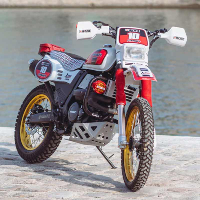 kit aventure Blackpines pour Mash 650 Xride. Blackpines.fr