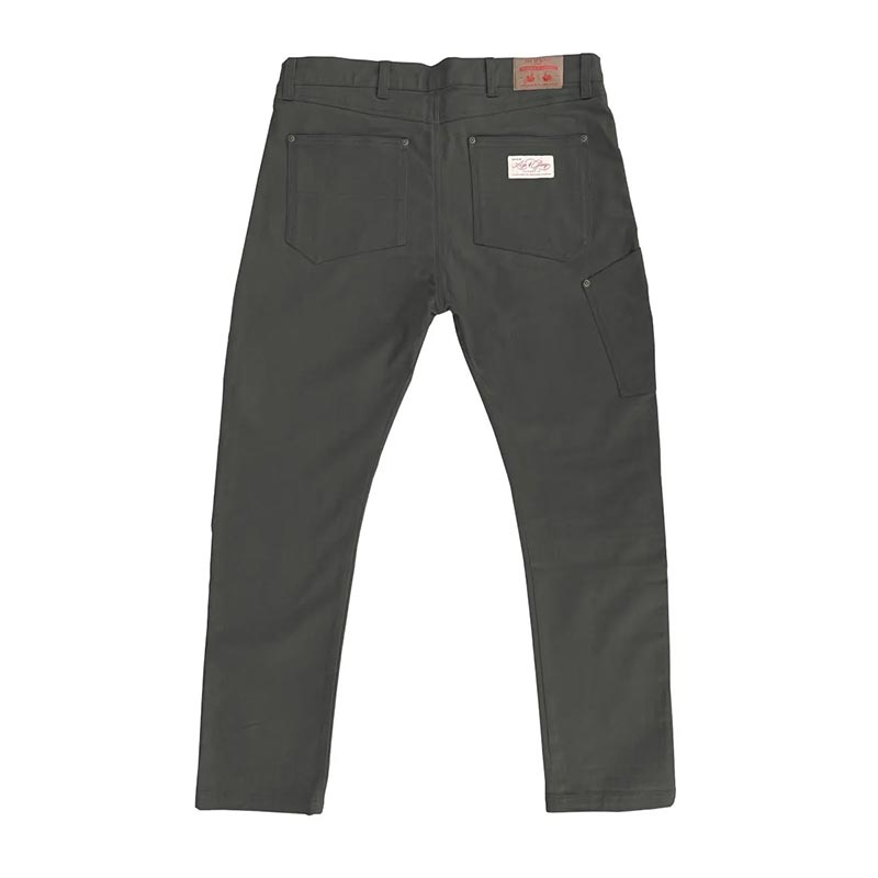 Pantalon moto homologué Age of Glory Service Pant Dark Olive.