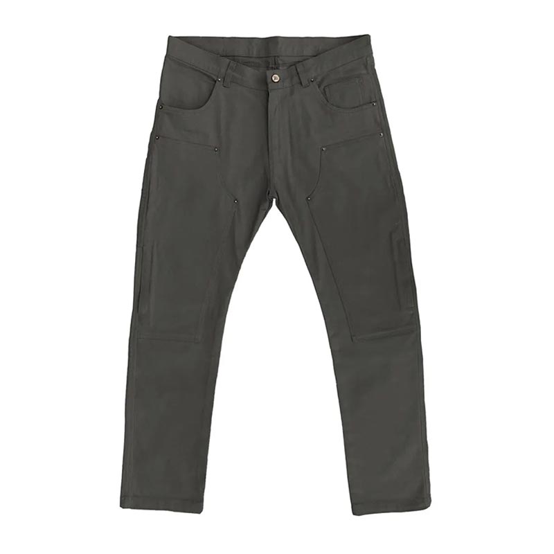 Pantalon moto homologué Age of Glory Service Pant Dark Olive.
