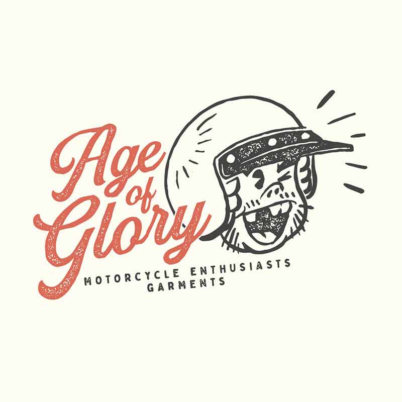 Tee shirt moto homme Enthusiasts ecru Age of Glory. Blackpines.fr