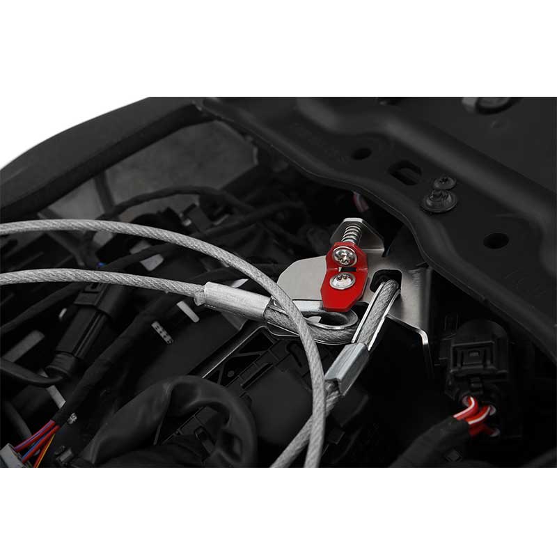 Antivol casque moto Wunderlich Helm-Lock pour BMW R1300GS. Blackpines.fr