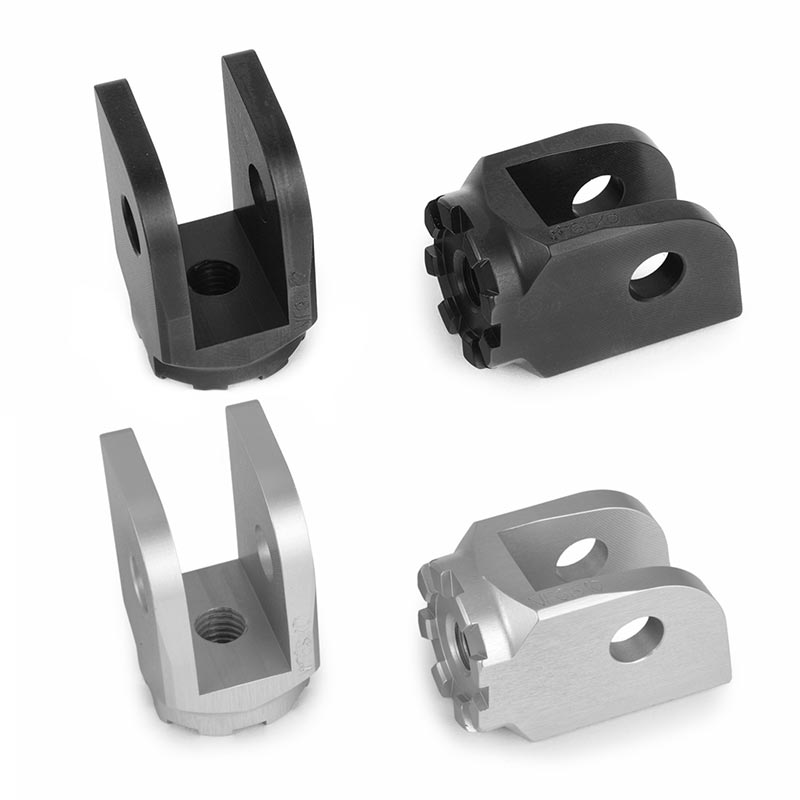 Articulation noire ou argent pilote pour vario evo1 Wunderlich. Blackpines.fr