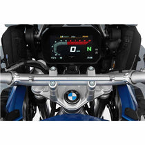 Barre centrale de guidon moto Wunderlich 250mm argent. Blackpines.fr