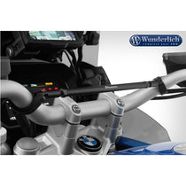 Barre centrale de guidon moto Wunderlich 300mm noire. Blackpines.fr