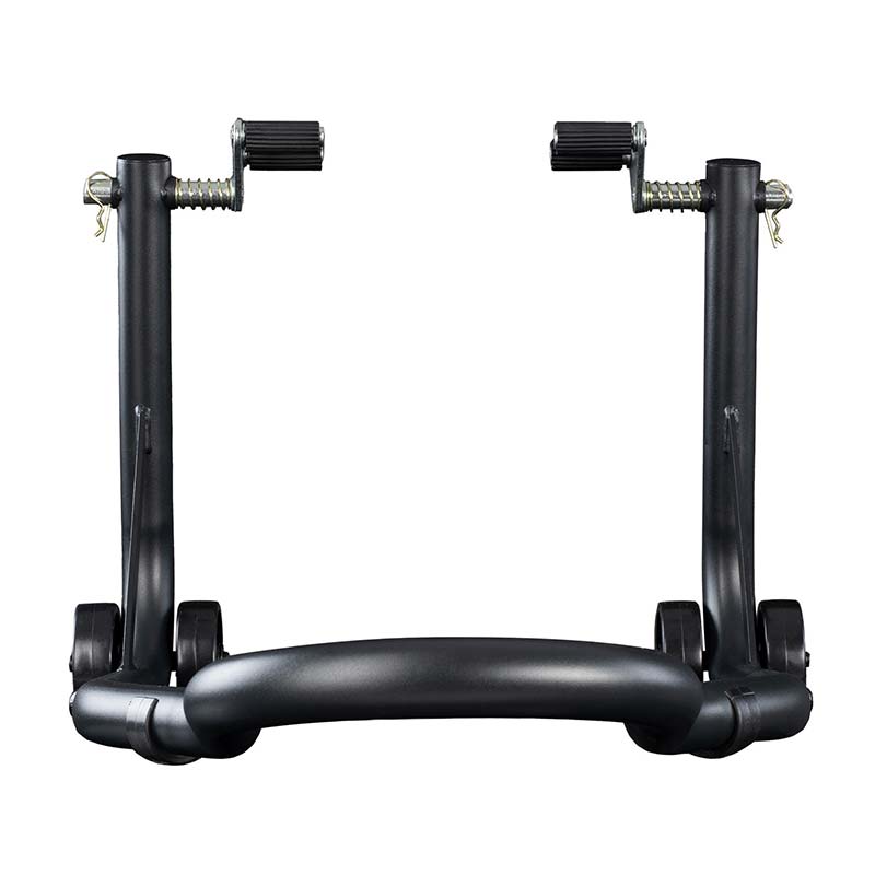 Bequille atelier moto roue avant Oxford OX287. Blackpines.fr