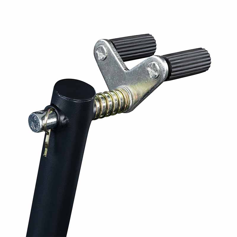 Bequille atelier moto roue avant Oxford OX287. Blackpines.fr
