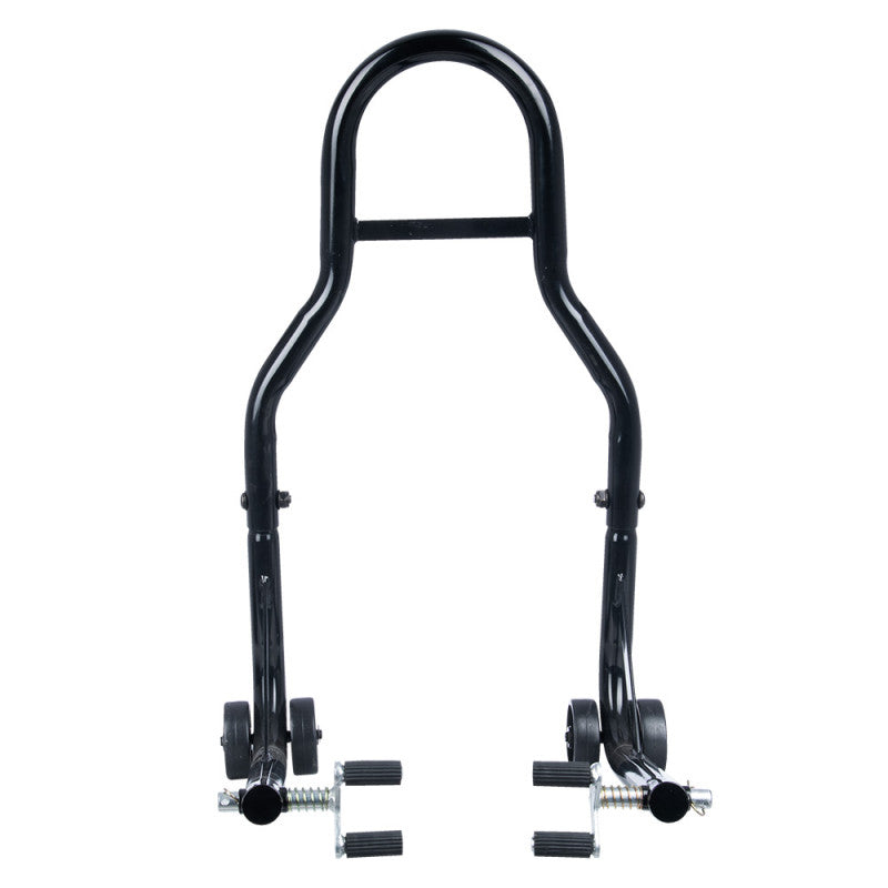 Bequille atelier moto roue avant Oxford OX287. Blackpines.fr