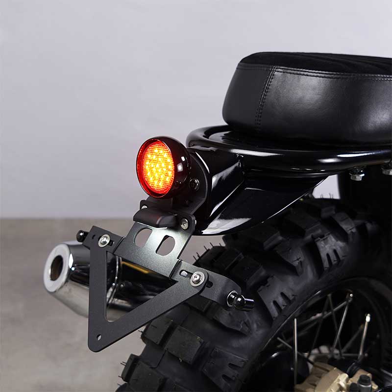 Kit mini feu arriere Bonvent pour Royal Enfield 650. Blackpines.fr
