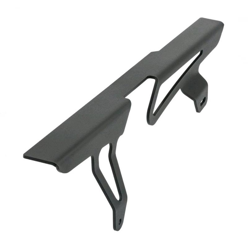 Carter de chaine noir Motone Gladius pour Triumph Speed Twin et Thruxton. Blackpines.fr
