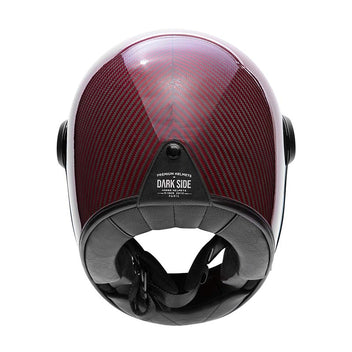 Casque integral moto carbon Burgundy Dard Side Marko. Blackpines.fr