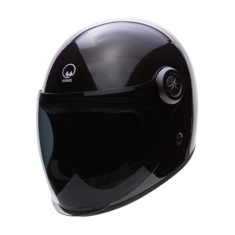 Casque moto integral Marko Dark Side Black. Blackpines.fr