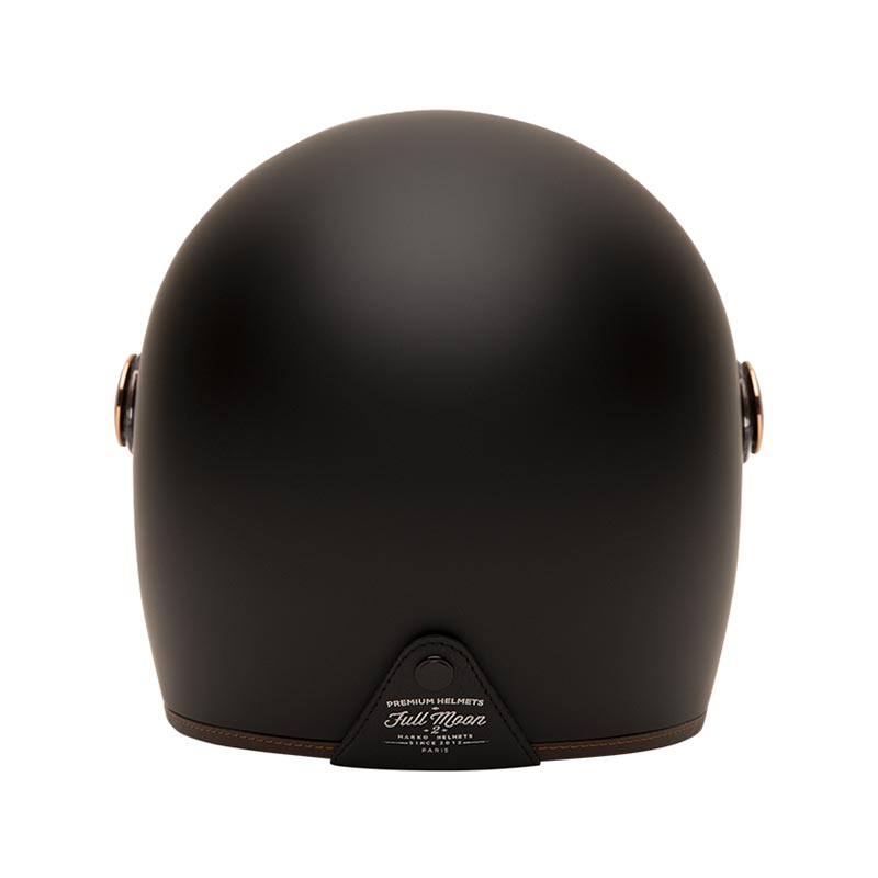 Casque moto integral Full Moon 2 noir mat de Marko Helmets. Blackpines.fr