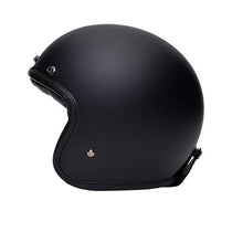 Casque jet The Classic Triple Black Marko. Blackpines.fr