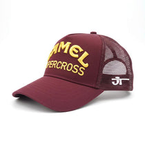 Casquette Supercross JT Racing USA bordeaux.