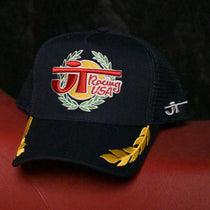 Casquette JT RACING USA VICTORY bleue marine