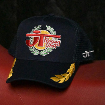 Casquette JT RACING USA VICTORY bleue marine