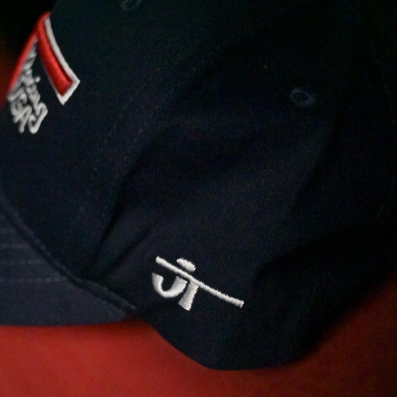 Casquette JT RACING USA Navy Red.