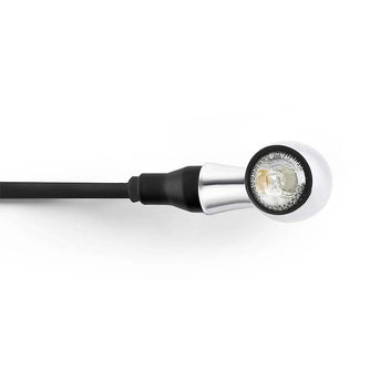 Clignotant LED SMD CLUB L Rizoma chrome FR151CH. Blackpines.fr