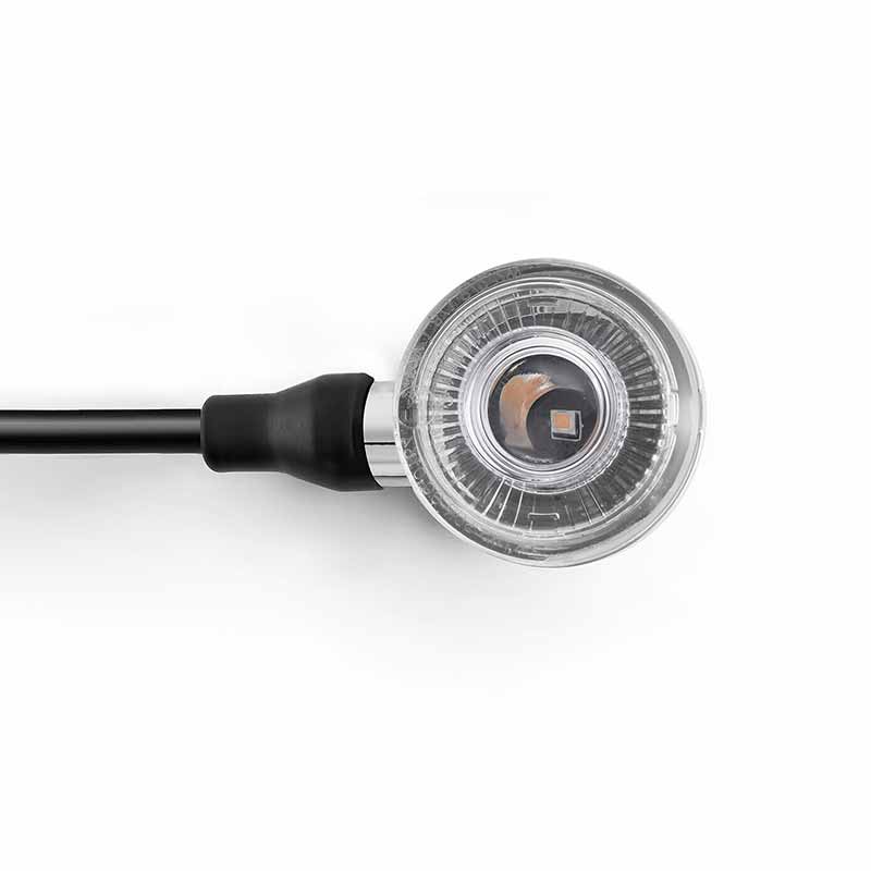 Clignotant moto IRIDE L FR161CH chrome Rizoma. Blackpines.fr