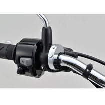 Commodo chrome 2 boutons Daytona pour compteurs Velona. Blackpines.fr