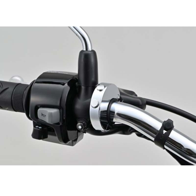 Commodo chrome 2 boutons Daytona pour compteurs Velona. Blackpines.fr
