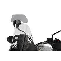 Deflecteur bulle moto Wunderlich Vario Ergo+ titane. Blackpines.fr