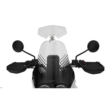 Deflecteur pour bulle transparent Vario Ergo 3D Plus Wunderlich. Blackpines.fr