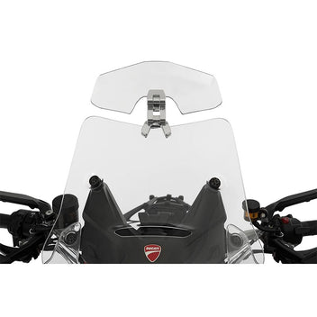 Deflecteur pour bulle transparent Vario Ergo 3D Plus Wunderlich. Blackpines.fr