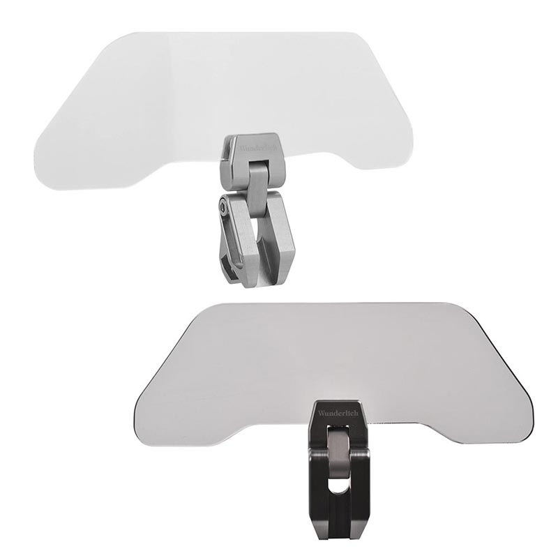 Deflecteur bulle moto Wunderlich Vario Ergo+. Blackpines.fr
