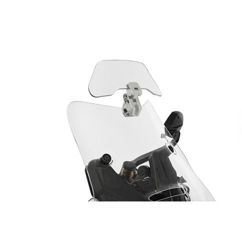 Deflecteur bulle moto Wunderlich Vario Ergo+ argent. Blackpines.fr