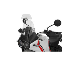 Deflecteur bulle moto Wunderlich Vario Ergo+ argent. Blackpines.fr