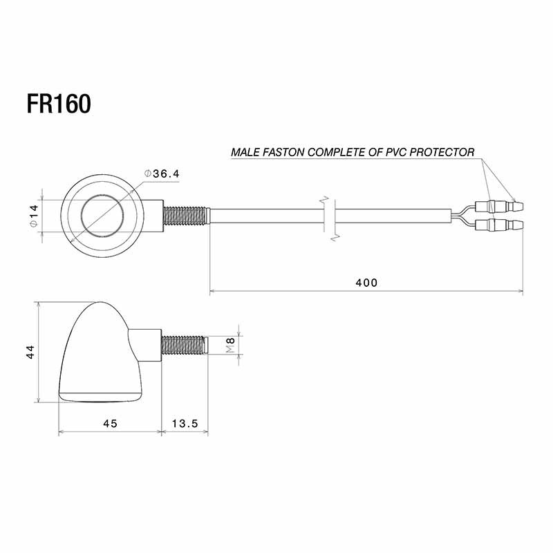 Clignotant LED SMD IRIDE | Rizoma - blackpines.fr