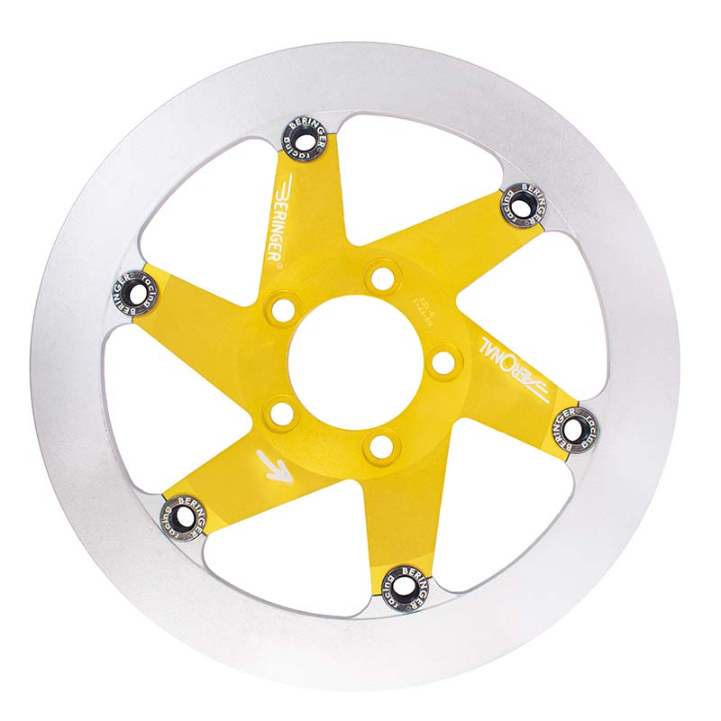 Disque frein moto aeronal deporte K3R Beringer. Blackpines.fr