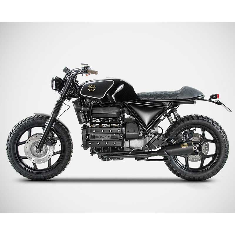 Echappement Zard pour BMW K100. Blackpines.fr
