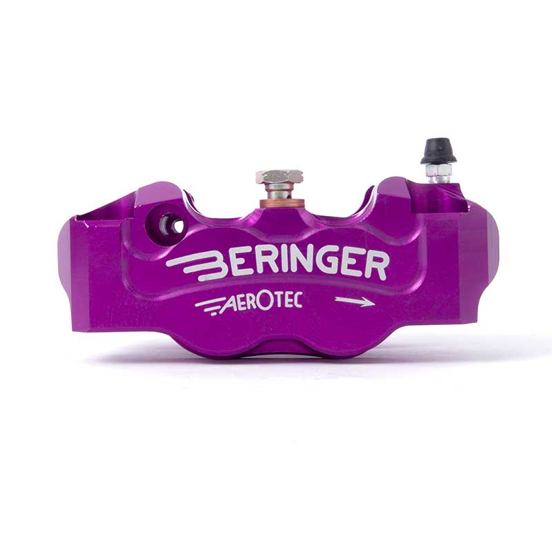 Etrier 4 pistons 32mm aerotec fixation radiale Beringer 4r01 violet. Blackpines.fr