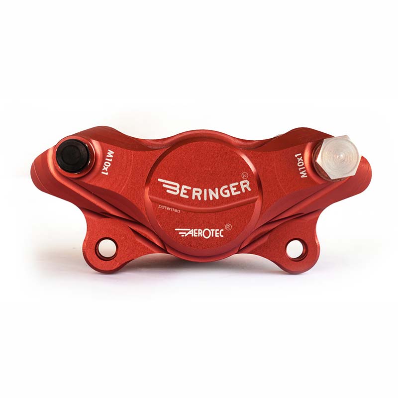 Etrier 2 pistons 32mm 2y02a rouge gamme Aerotec. Blackpines.fr