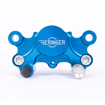 Etrier bleu 2 pistons Ø27mm gamme 2D1 Beringer. Blackpines.fr
