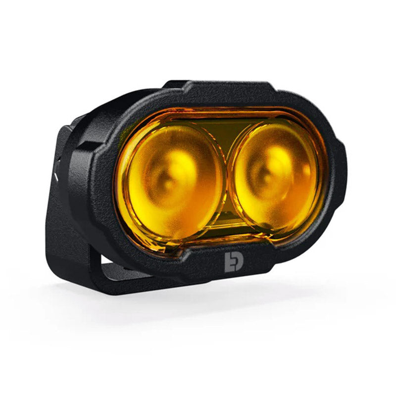 Feu additionnel moto LED ambre DL2 DENALI. Blackpines.fr