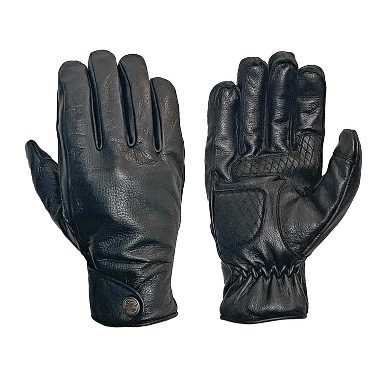 Gants moto hiver homme Age of Glory Carpenter noir.
