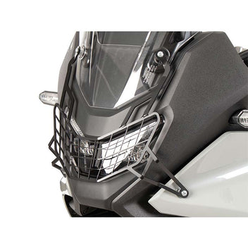 Grille noire de protection pour phare moto Honda XL750 Transalp Hepco & Becker.