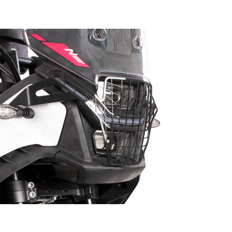 Grille de protection Hepco & Becker pour phare LED de la CFMOTO 450MT.