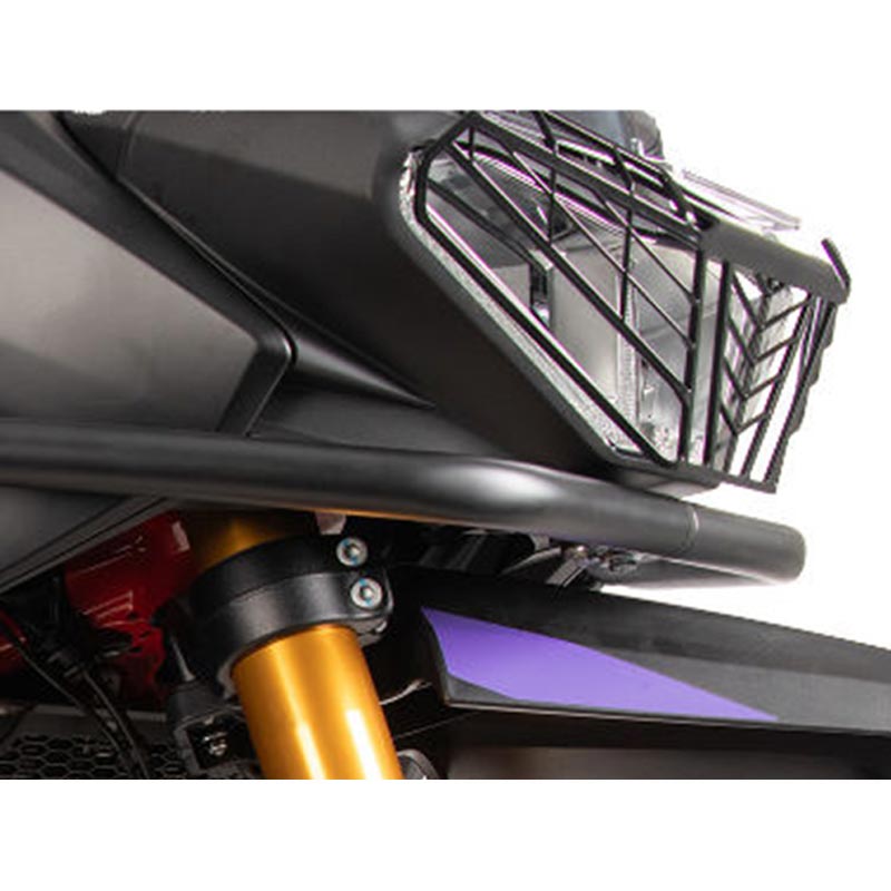 Grille de protection phare Hepco & Becker pour Aprilia Tuareg 660 Rally.