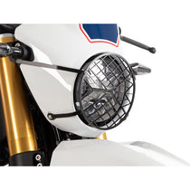 Grille de protection noire Hepco & Becker pour feux BMW R12GS.