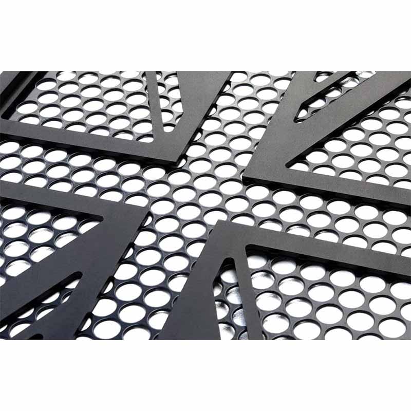 Grille radiateur Union Jack Triumph Scrambler 1200 Motone Customs. Blackpines.fr