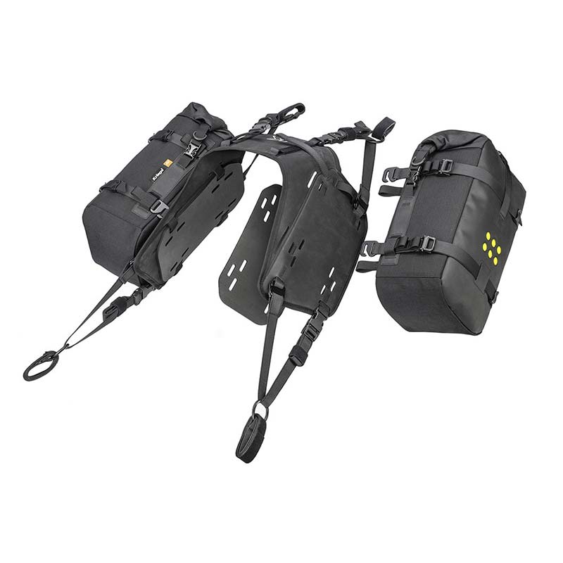 Harnais de selle Kriega OSBASE rackless pour Royal-Enfield Himalayan 450.