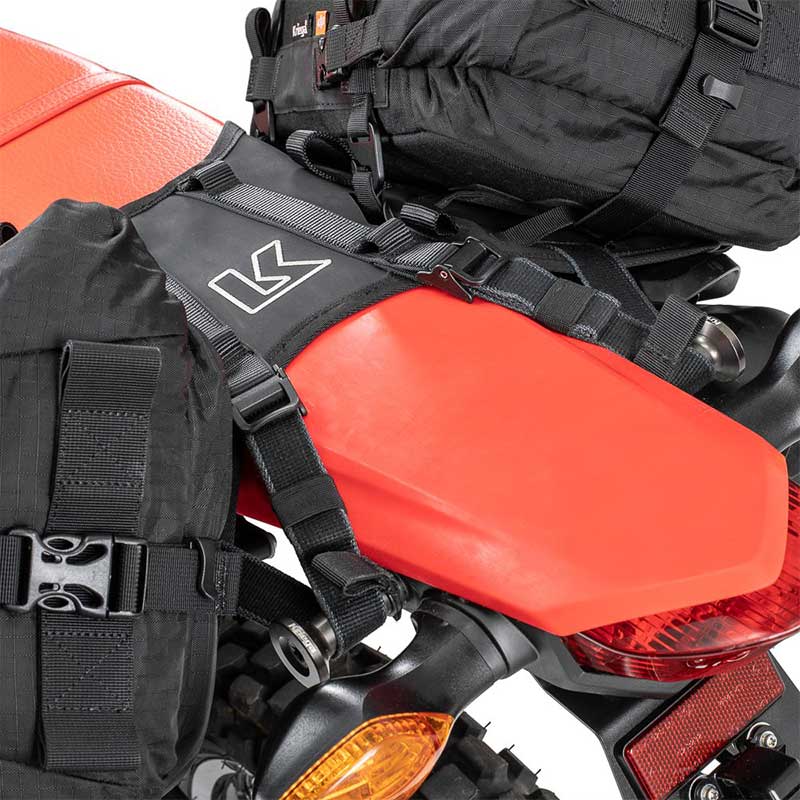 Harnais de selle Kriega OSBASE rackless pour Honda CRF300L.