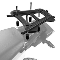 Harnais de selle OS-BASE kriega pour Husqvarna Norden 901, fixation sur porte-bagages.