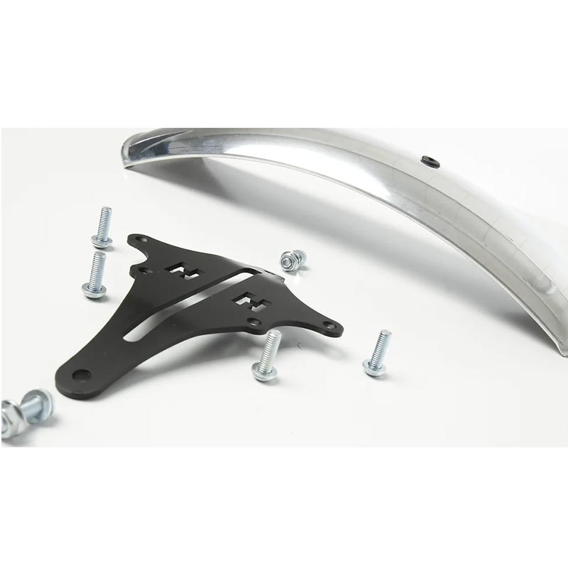 Garde-boue avant moto haut Scrambler pour Interceptor et gt650. Blackpines.fr
