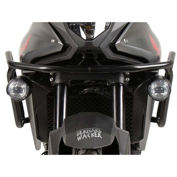 Crash bar réservoir noir Hepco & Becker pour Honda XL750 Transalp 2025-2026.