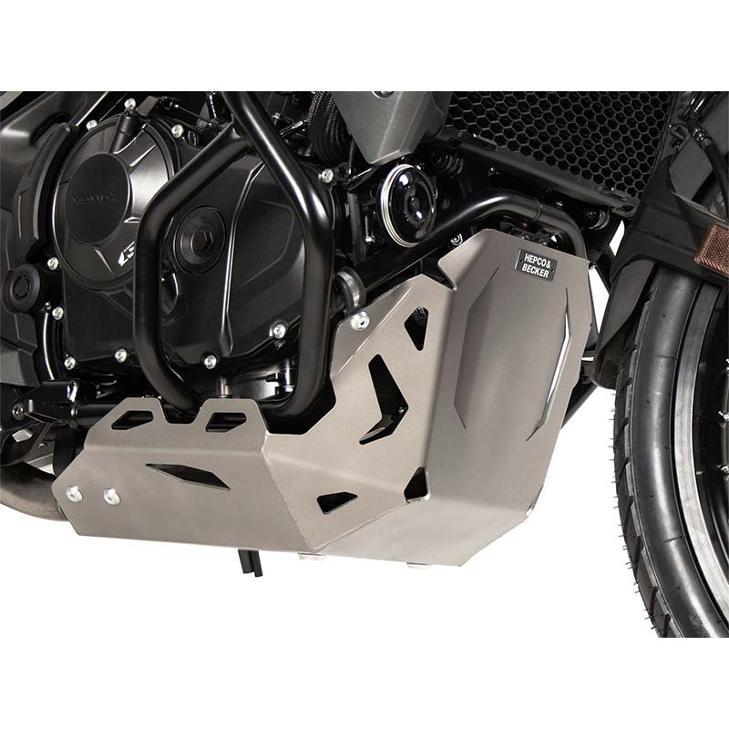 Sabot moteur argent Hepco&Becker pour Honda xl750Transalp. Blackpines.fr